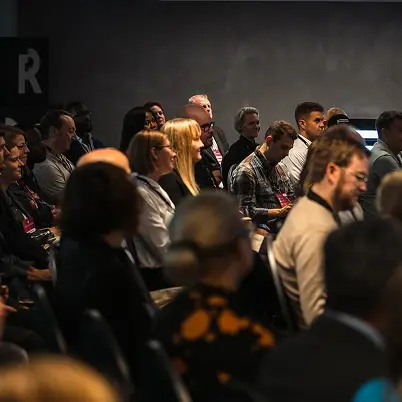 event audience seated