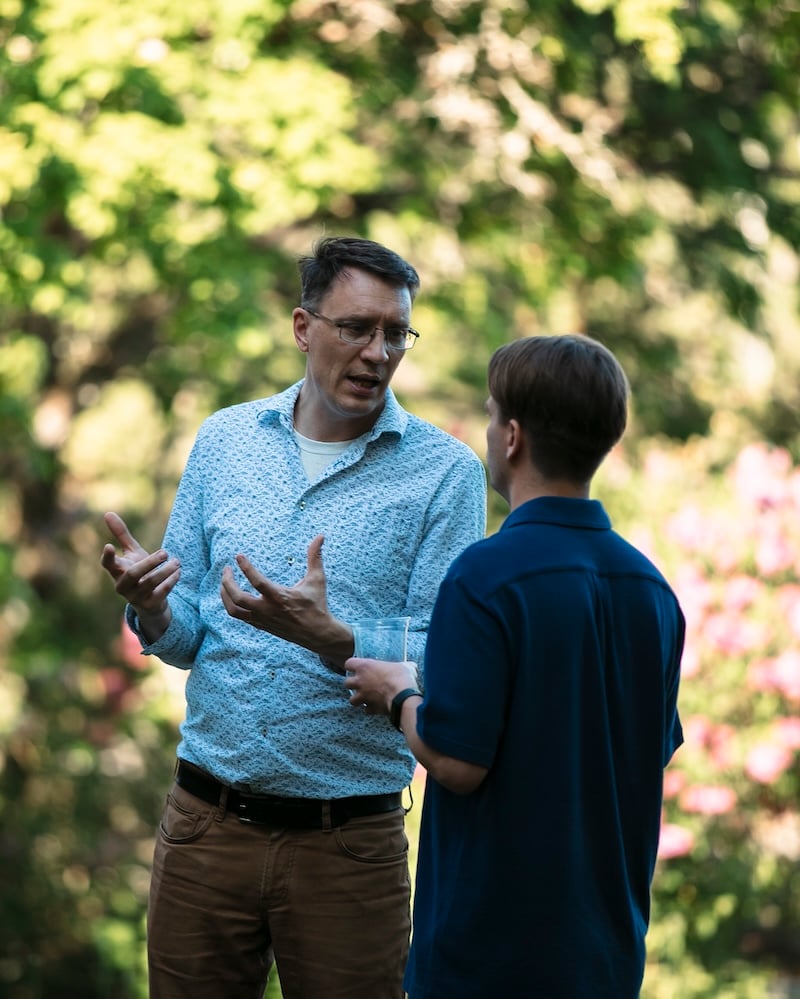 outdoor conversation